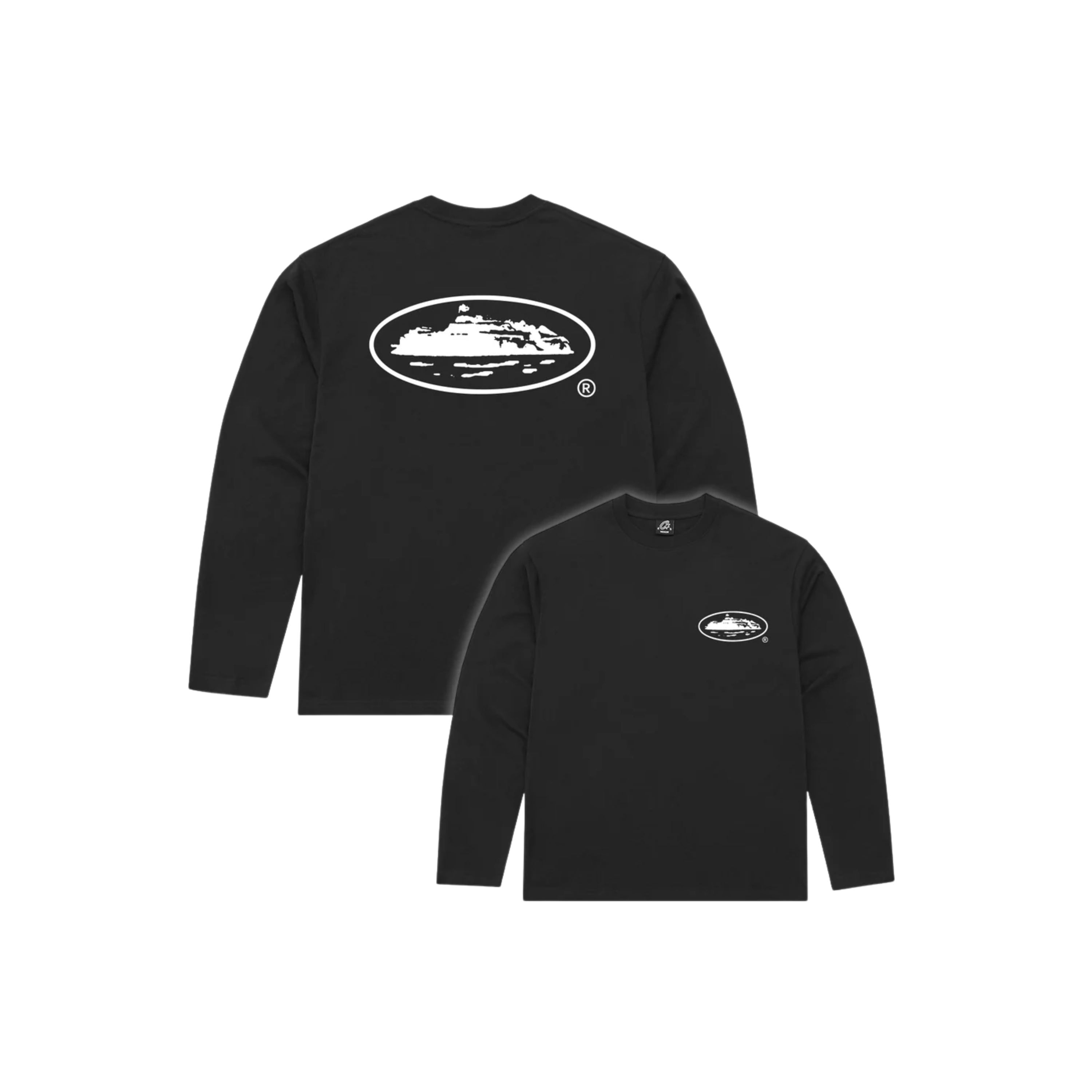 Corteiz OG Alcatraz Longsleeve Black