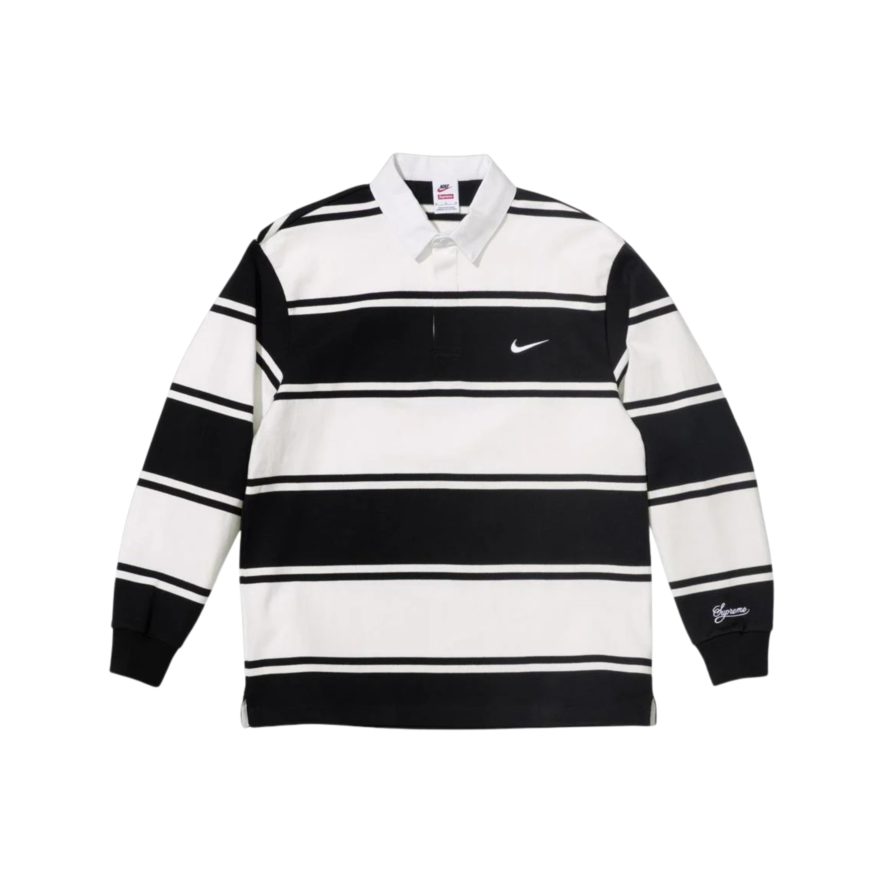 Supreme Nike Rugby Polo Black