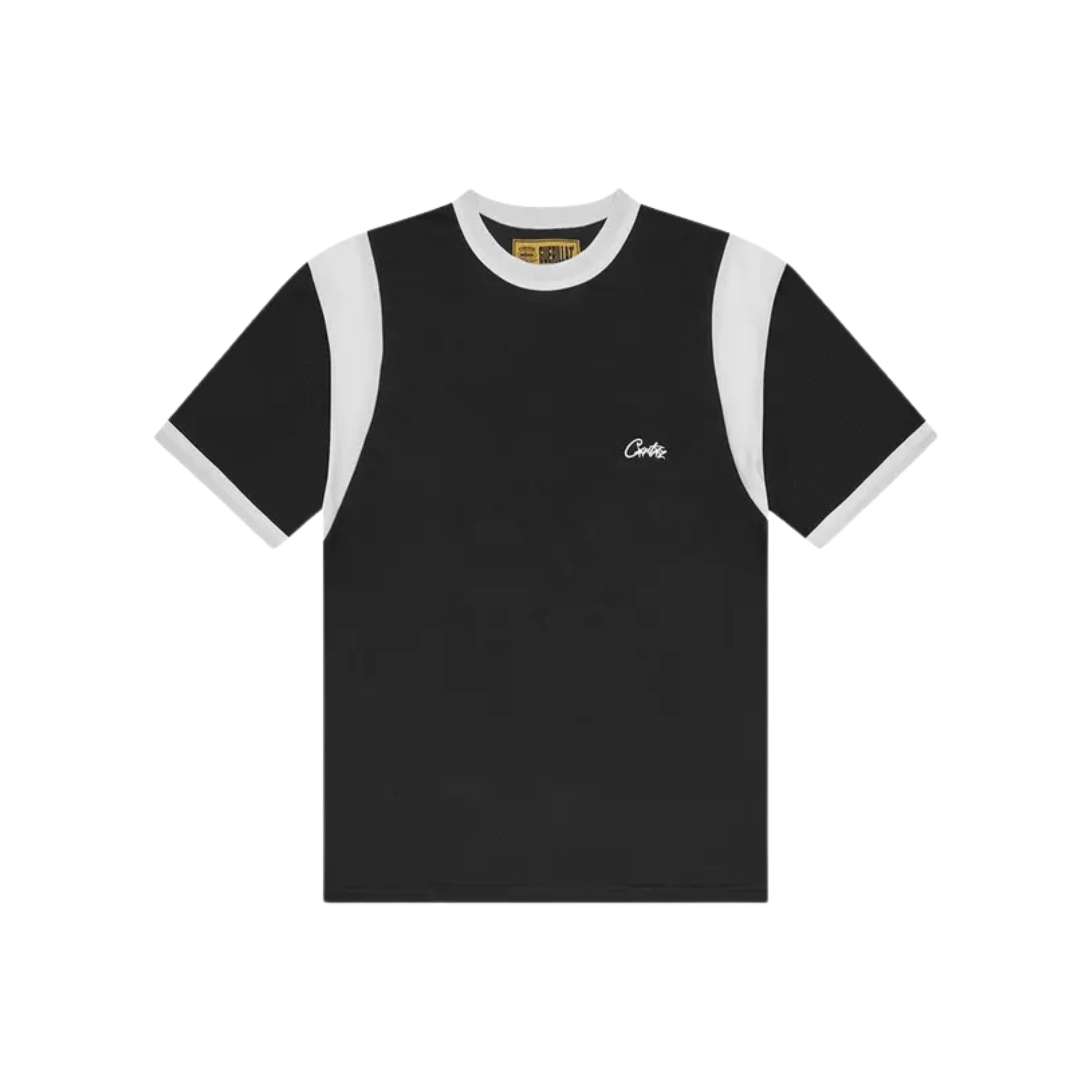 Corteiz Freshman 18 Jersey Tee Black