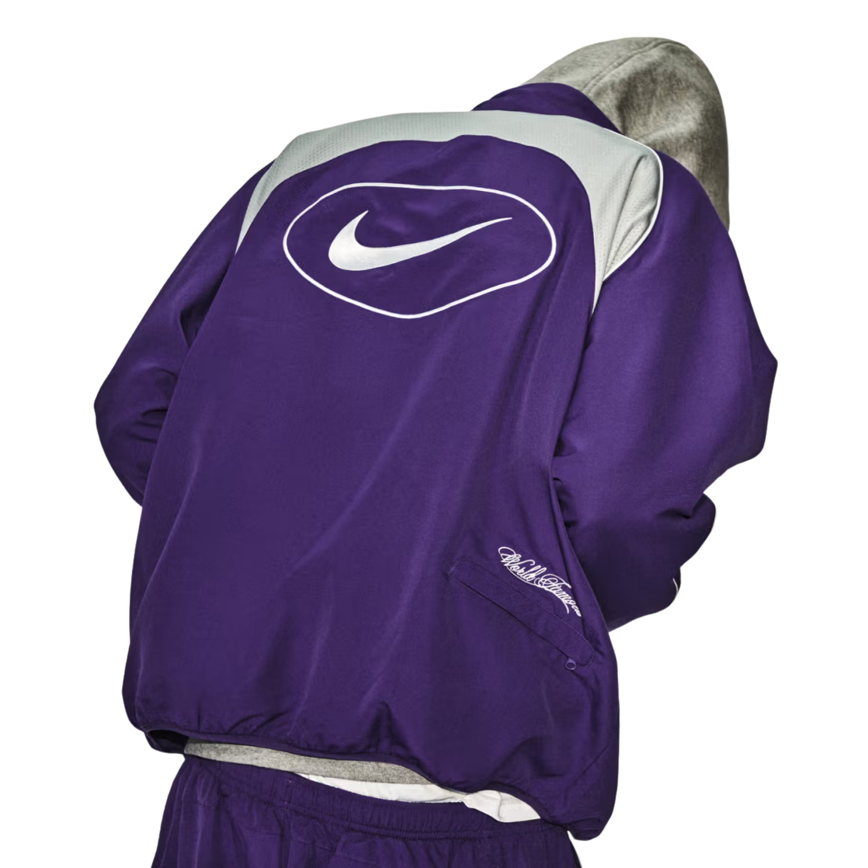 Supreme Nike Track Jacket Purple