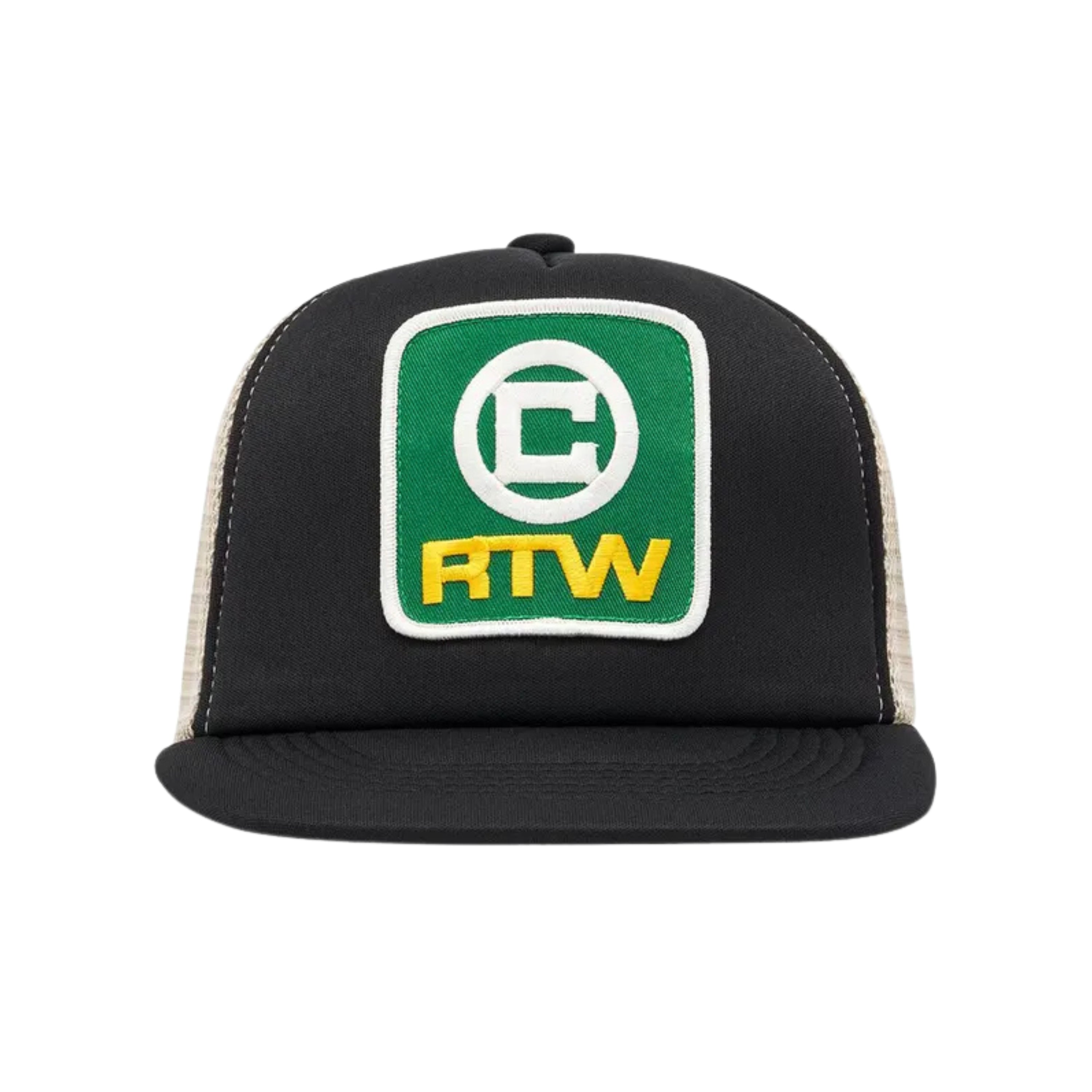 Corteiz Green Box Trucker Black