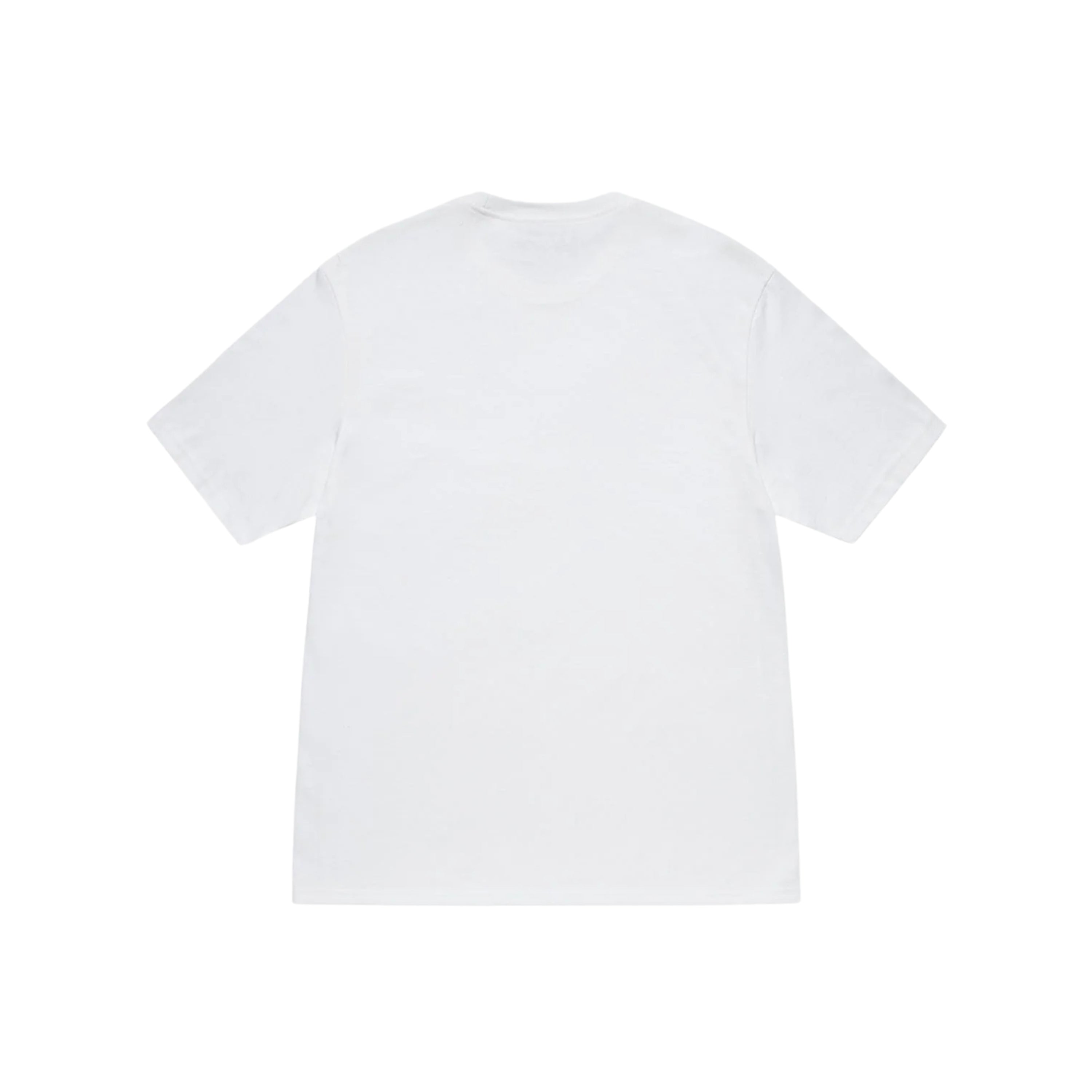 Stussy Printed Logo Tee White