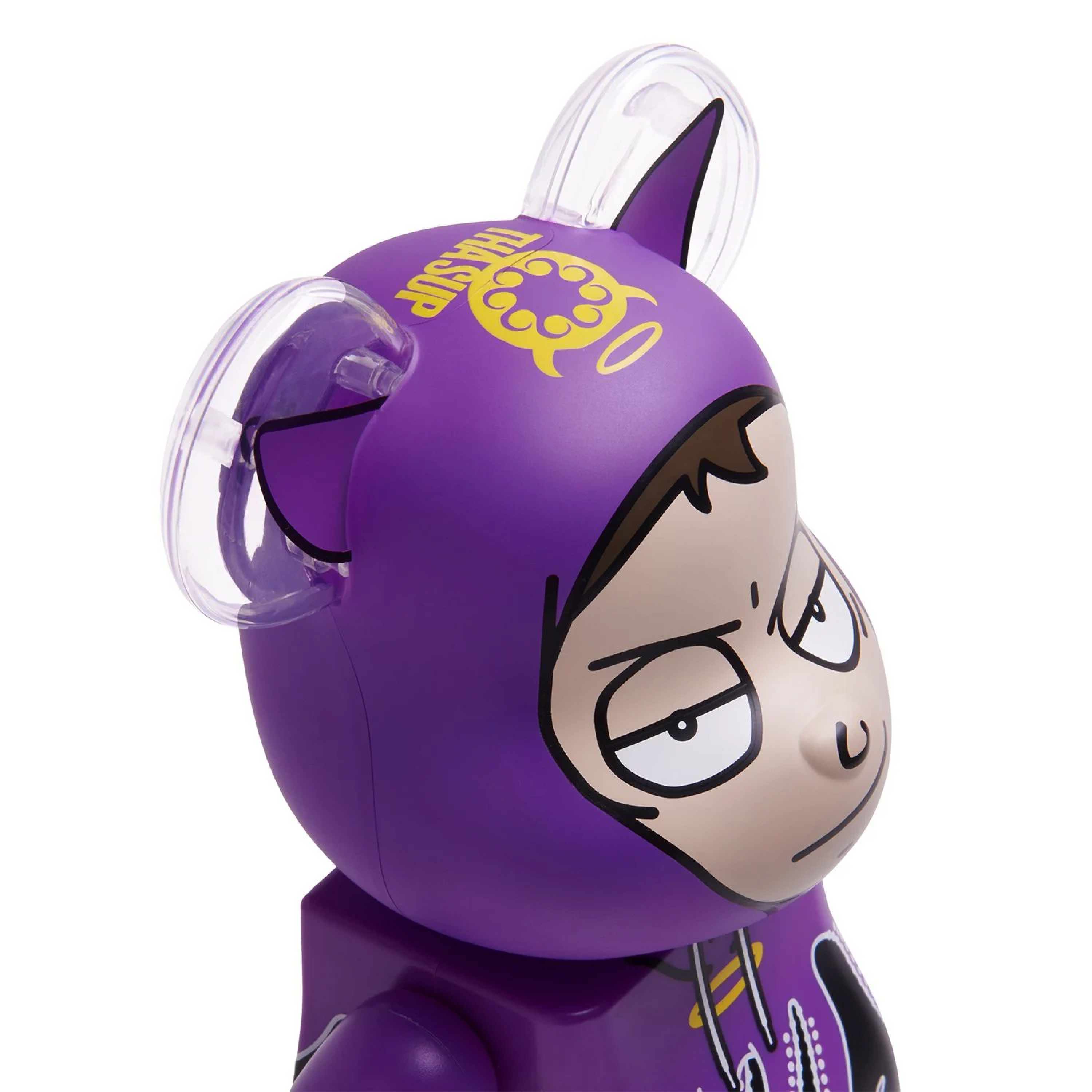 Bearbrick x Thasup x Octopus 400% Toy Purple