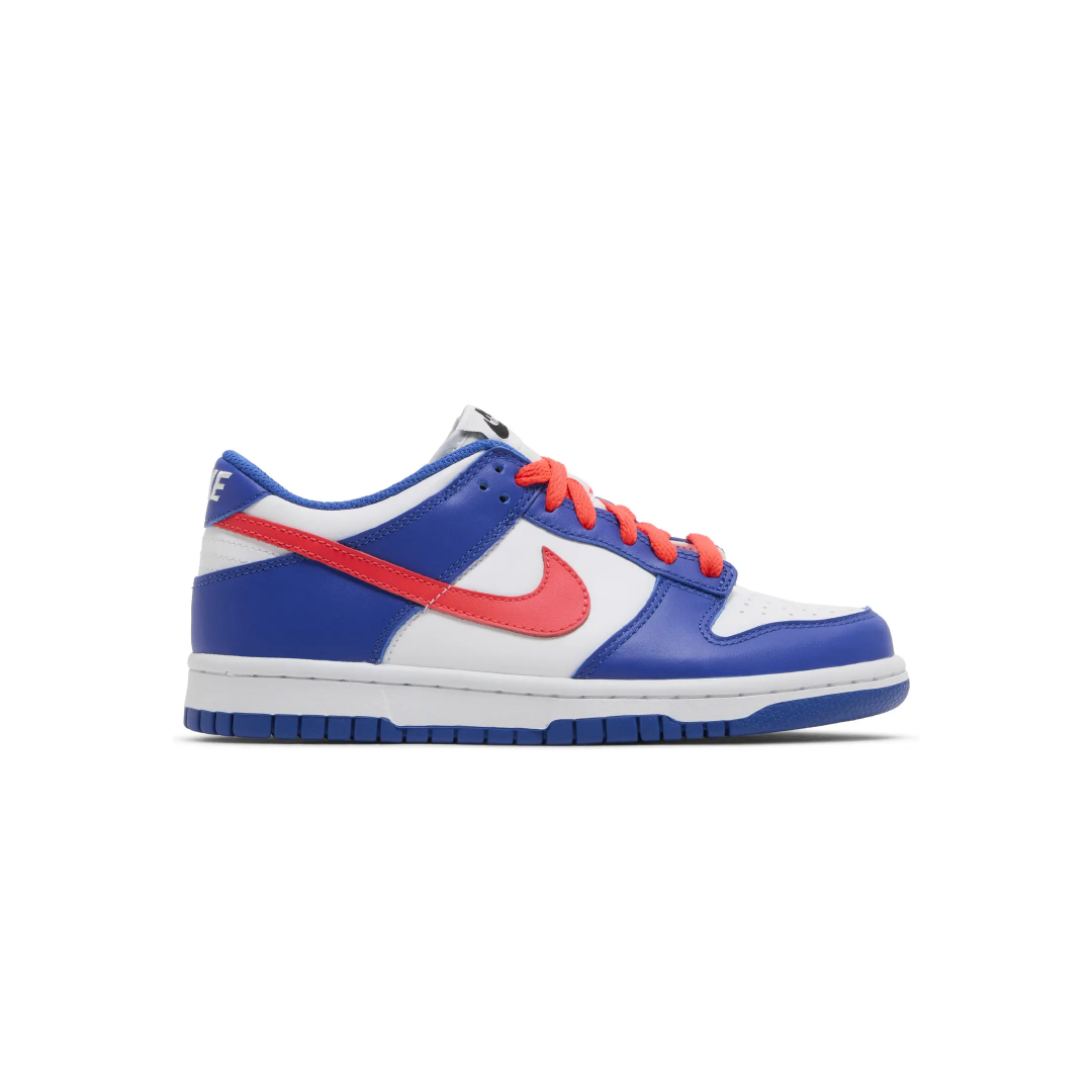 Nike Dunk Low Bright Crimson Game Blu Royale