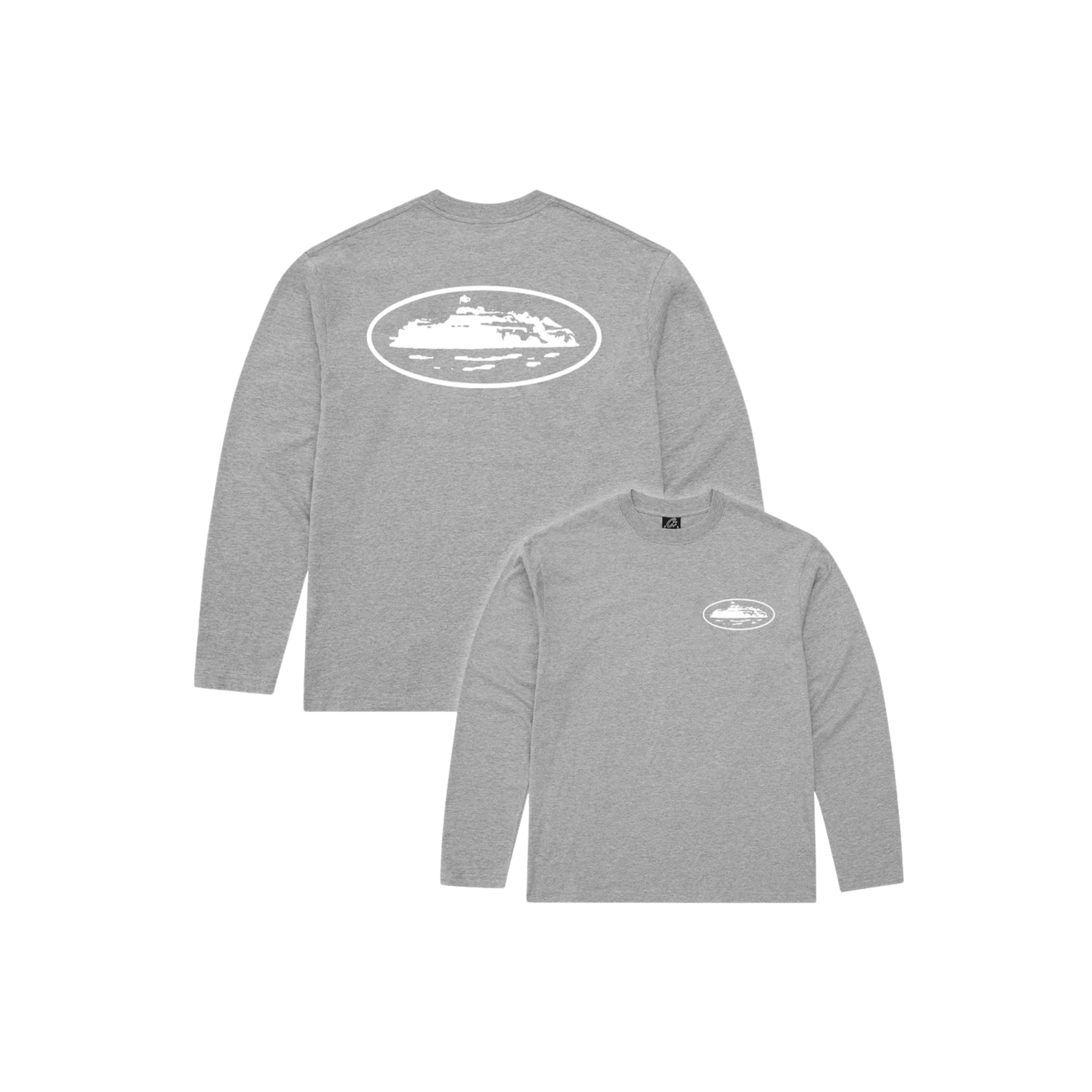 Corteiz OG Alcatraz Longsleeve Grey