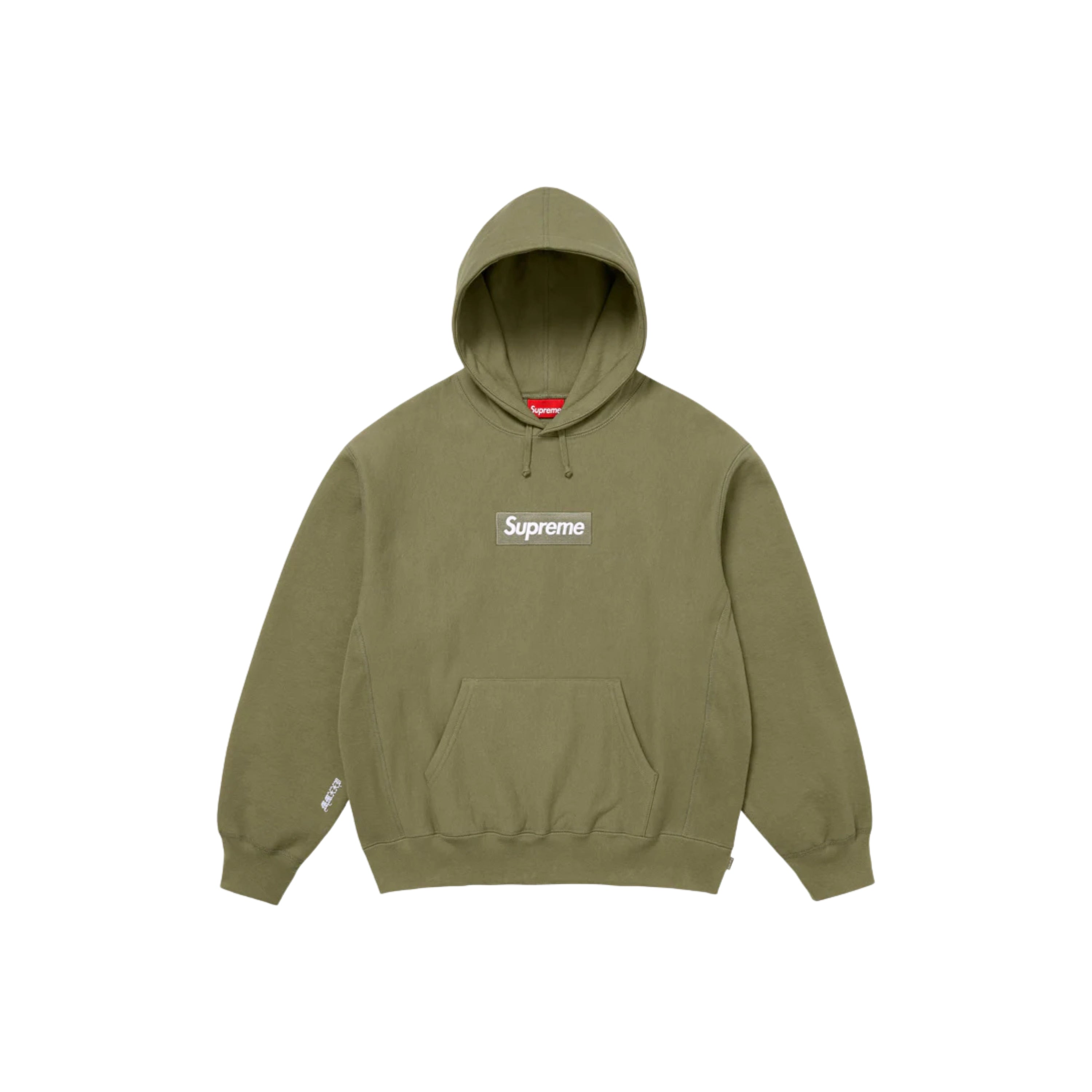 Supreme Box Logo Hoodie Olive FW25
