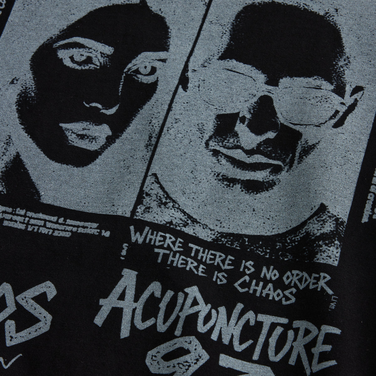Acupuncture Manifesto Striped Longsleeve Black