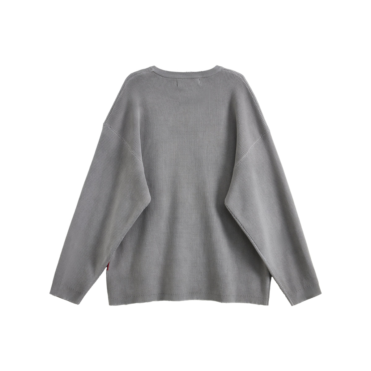 Acupuncture Metal Waffle Longsleeve Grey