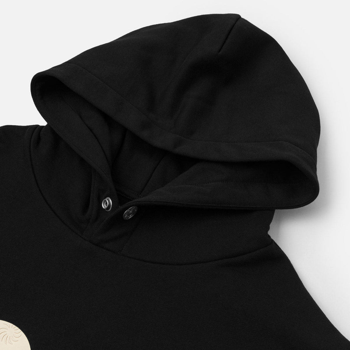 Evisu Seagull Printed Hoodie Black