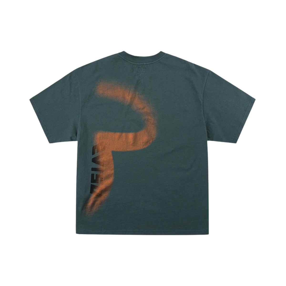 Evisu Glitter Seagull Printed Tee Dark Green