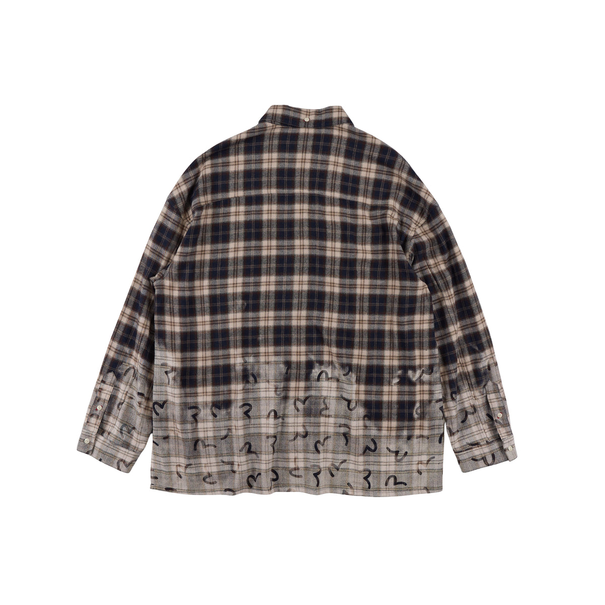 Evisu Checked Longsleeve Shirt Blue