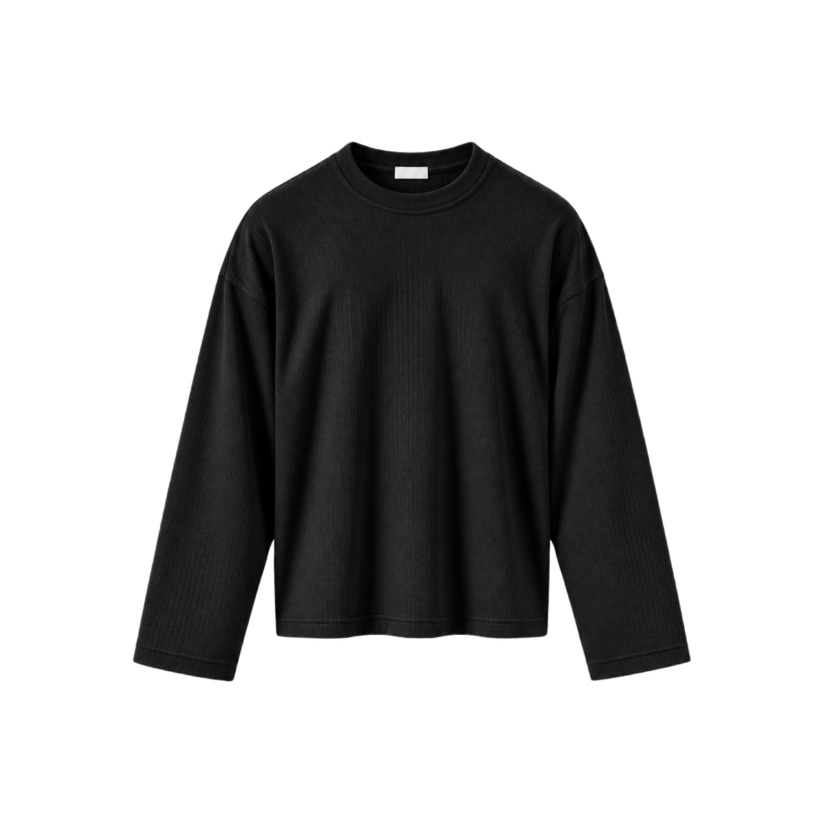 Mood-One Ribbed Longsleeve Black