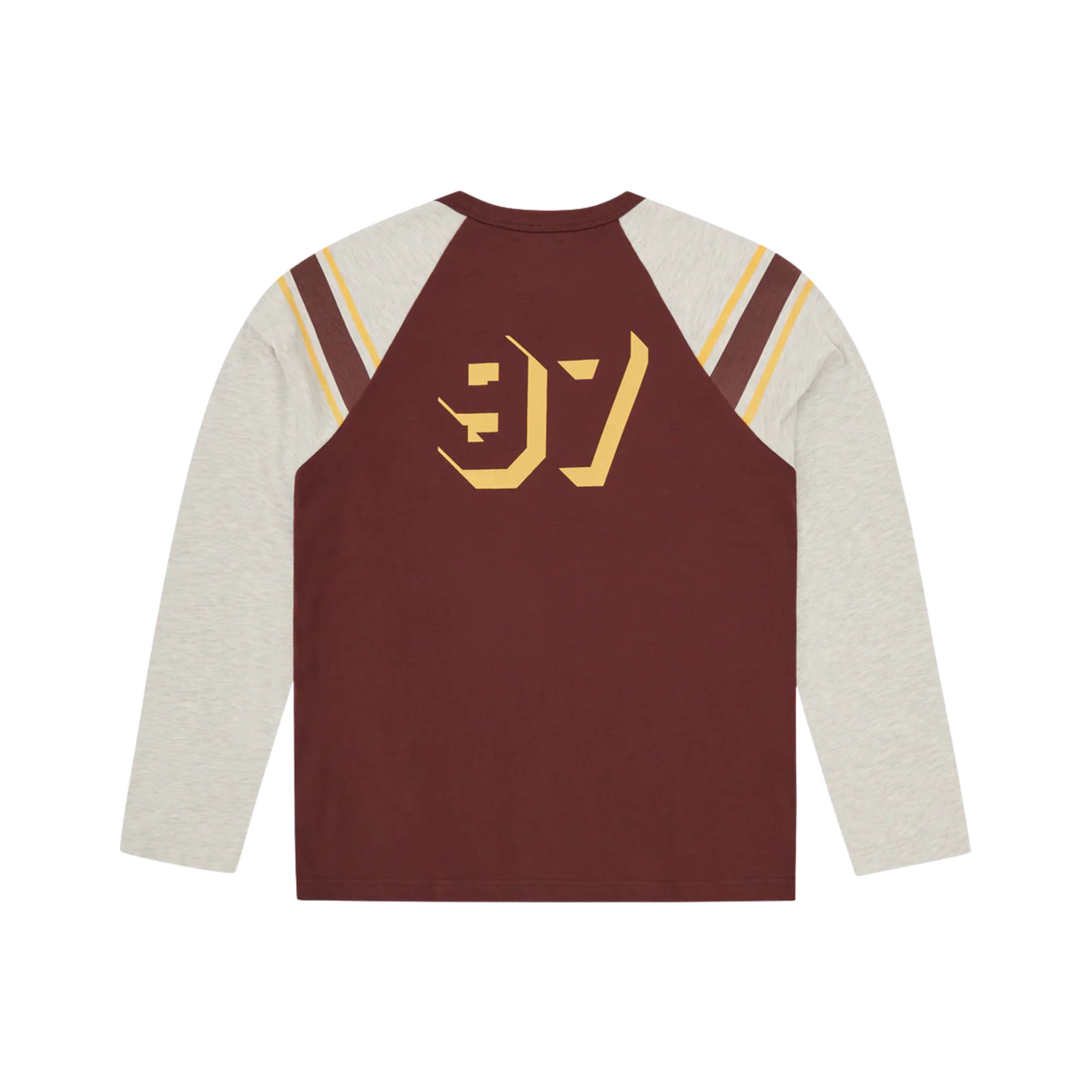 Corteiz '97' Raglan Heavyweight Longsleeve Burgundy