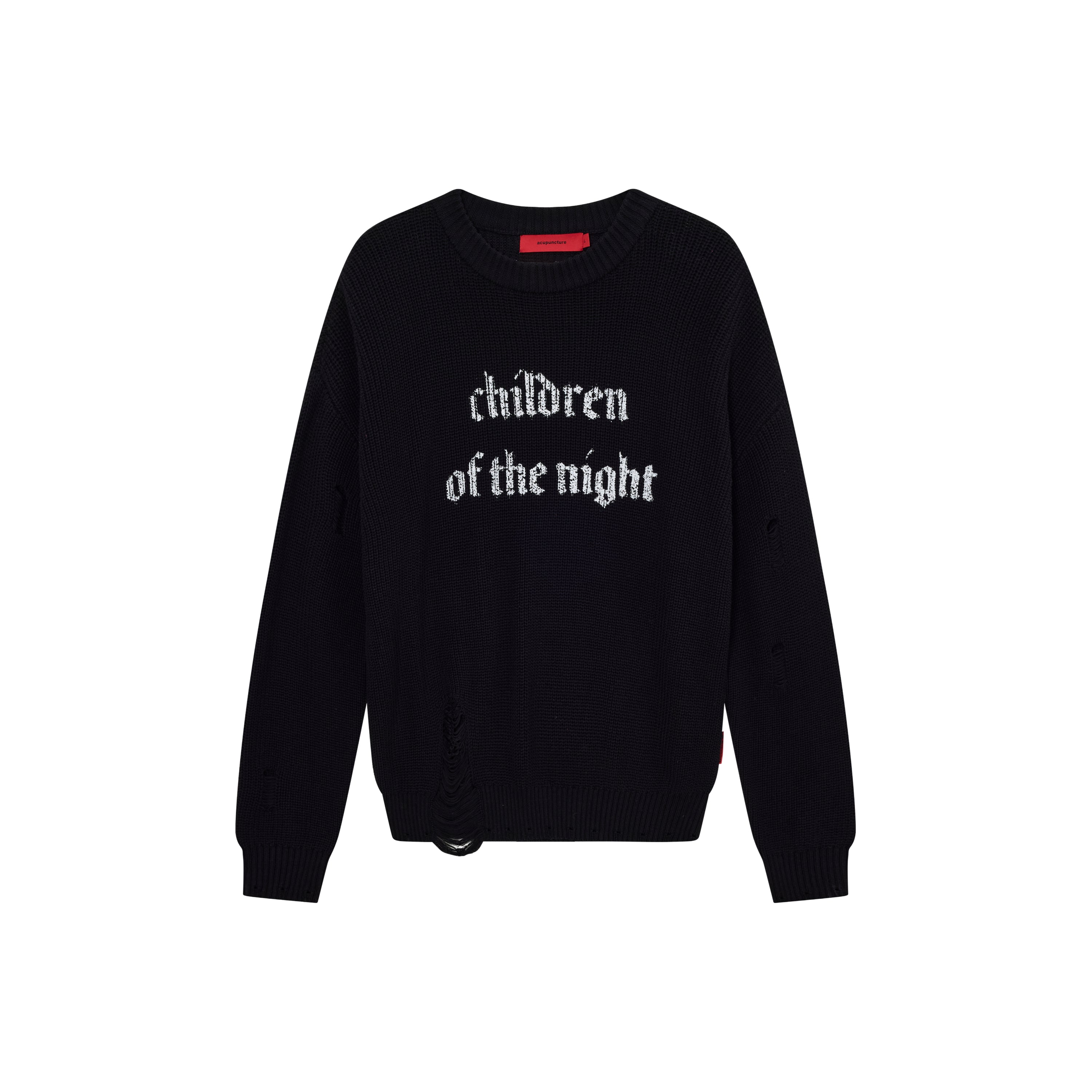 Acupuncture Children Of The Night Sweater Black