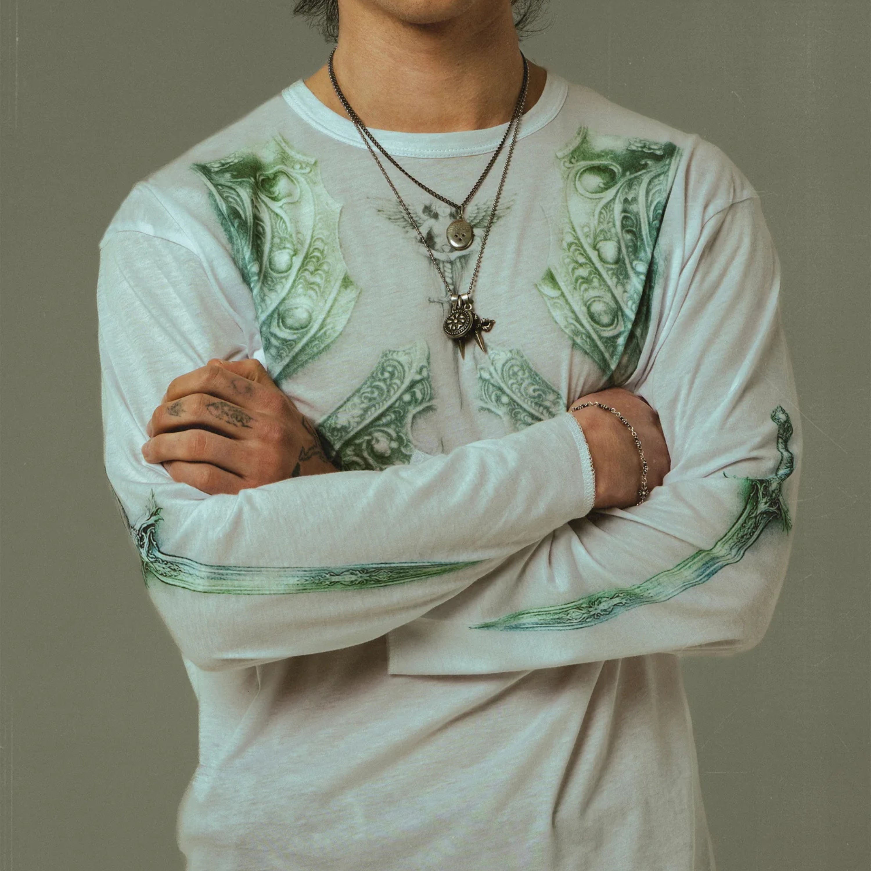 Himes Armatura Longsleeve White