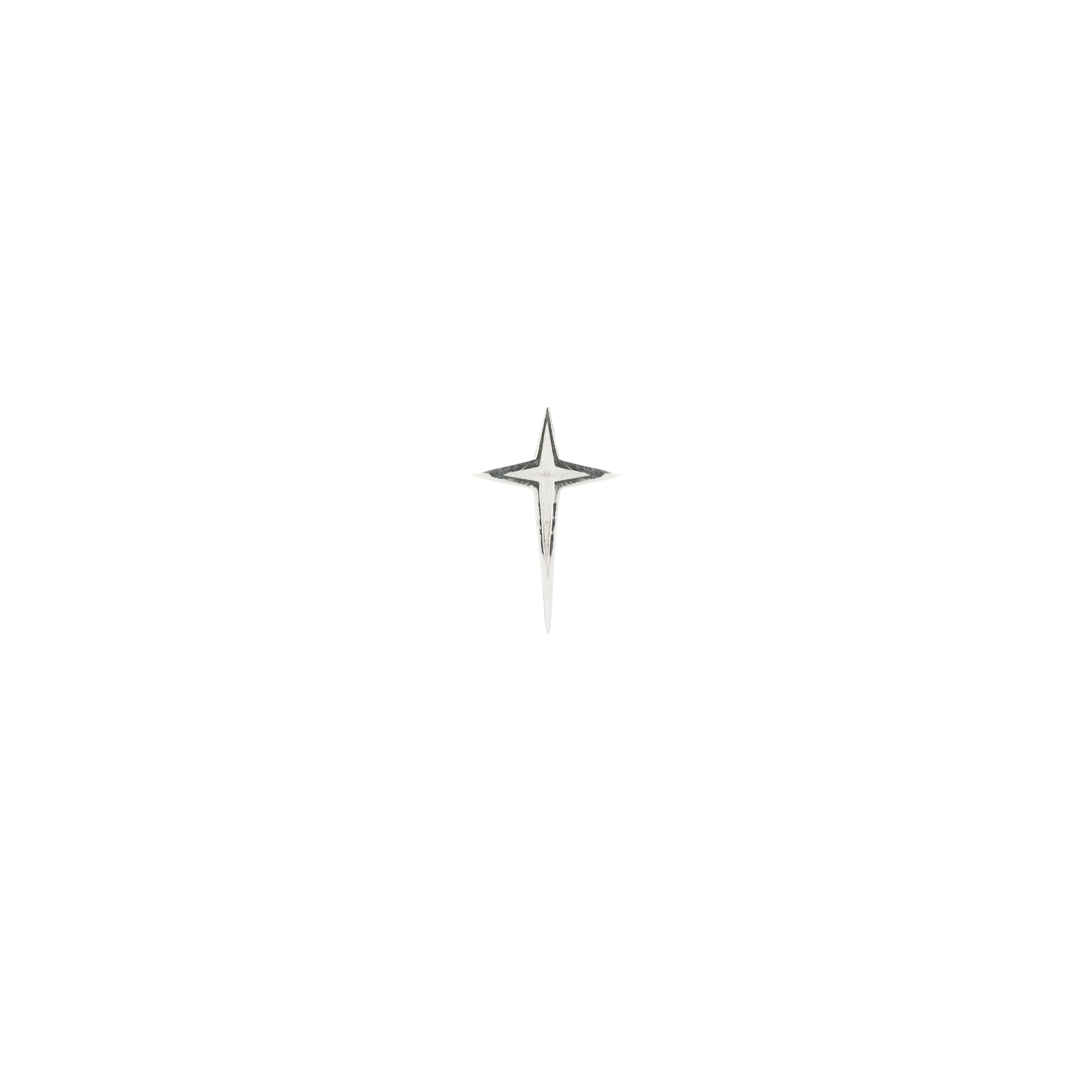 On My Way Blessed Earrings Silver