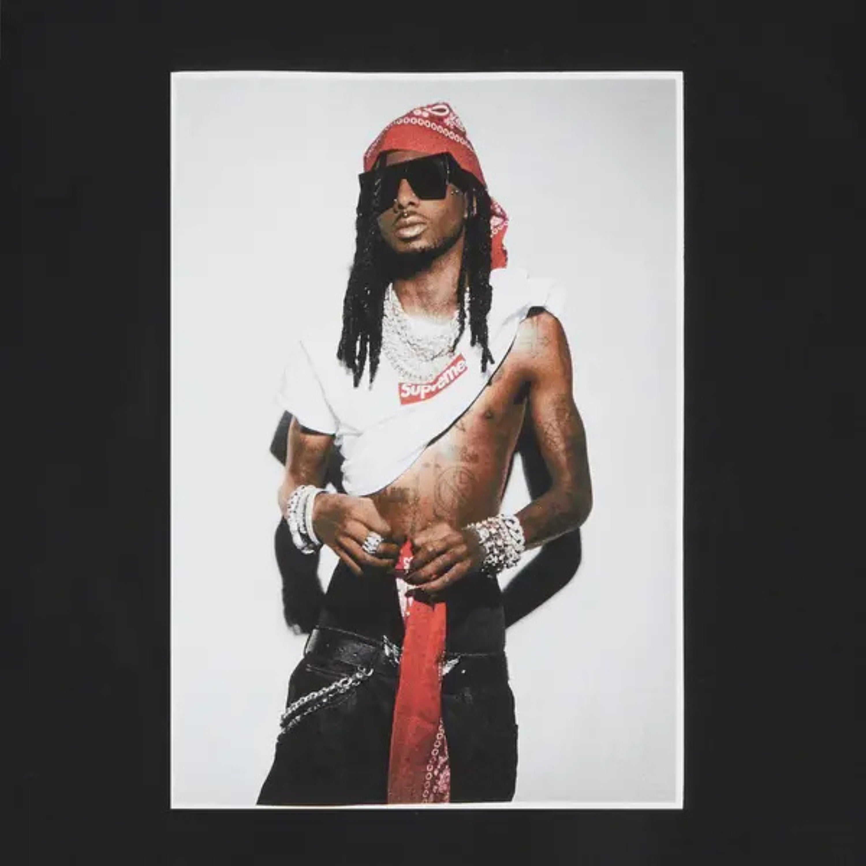 Supreme Playboi Carti Tee Black