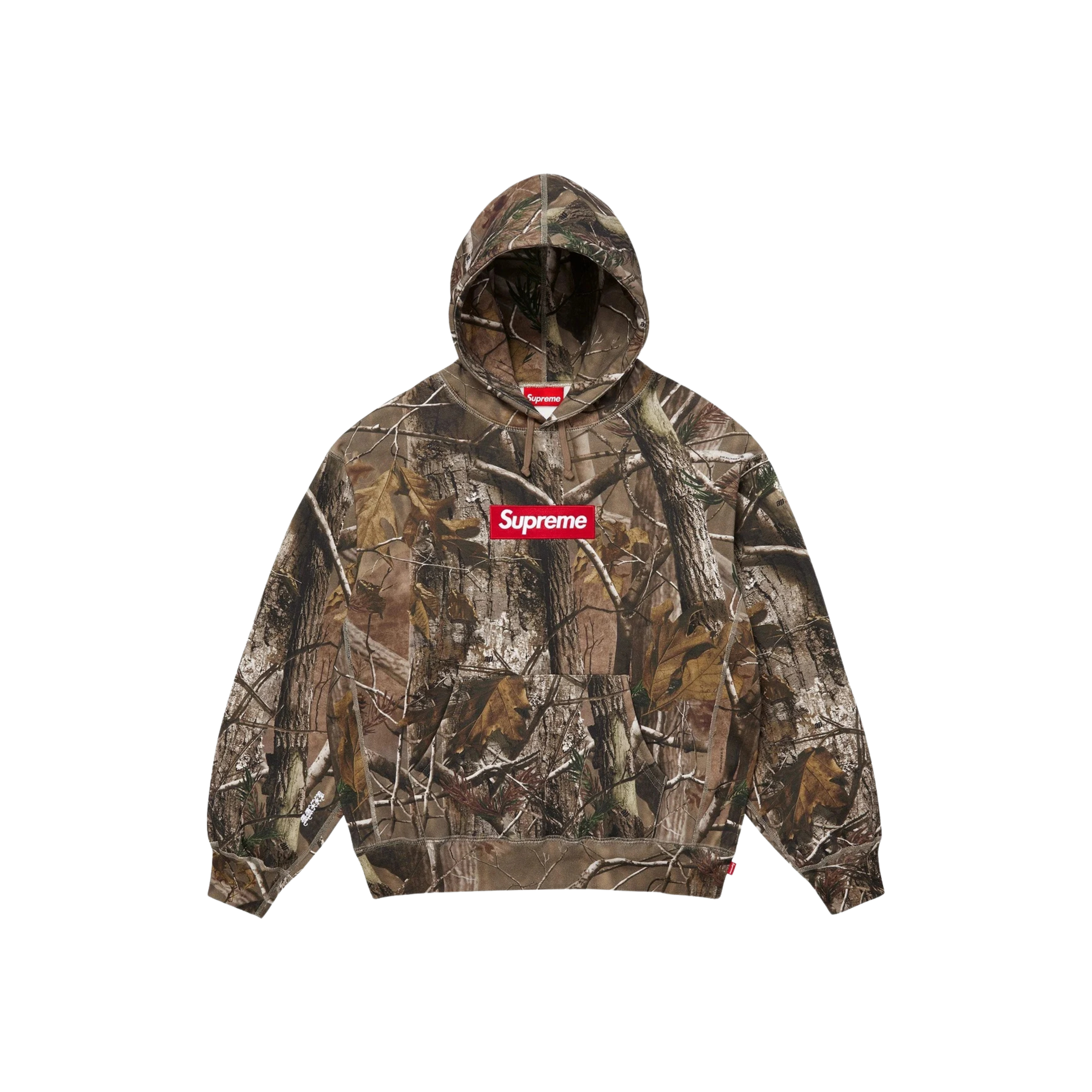Supreme Box Logo Hoodie Real Tree FW25