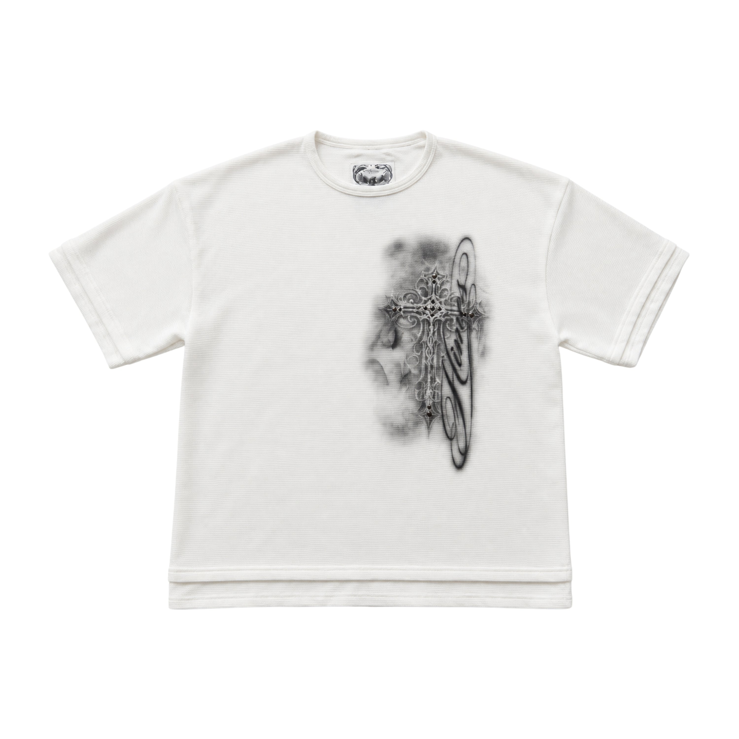 Himes Plan-H Waffle Tee White