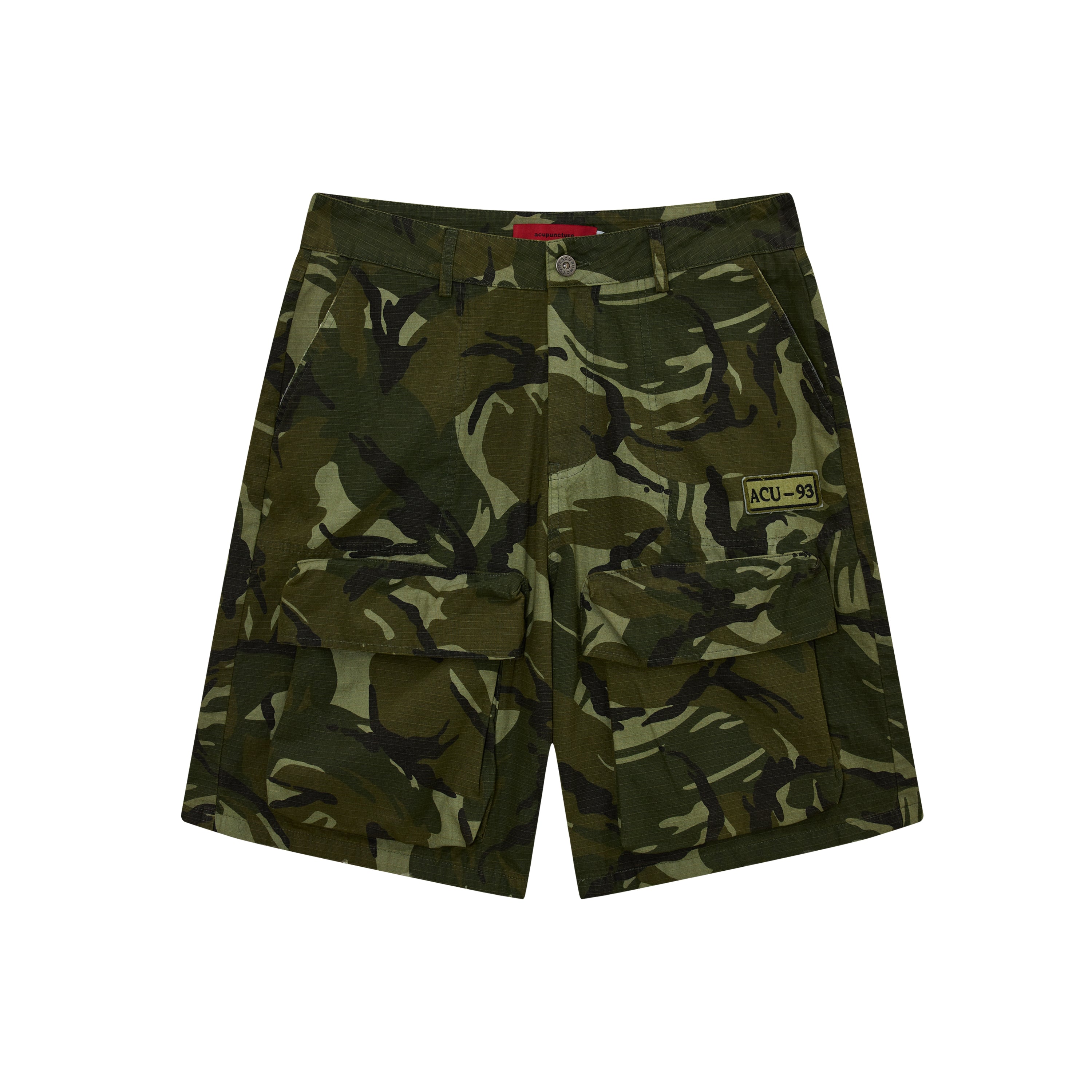 Acupuncture Metal Cargo Shorts Camo