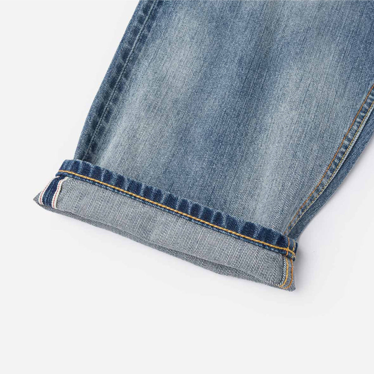 Evisu Ecru Daicock Printed Jeans White