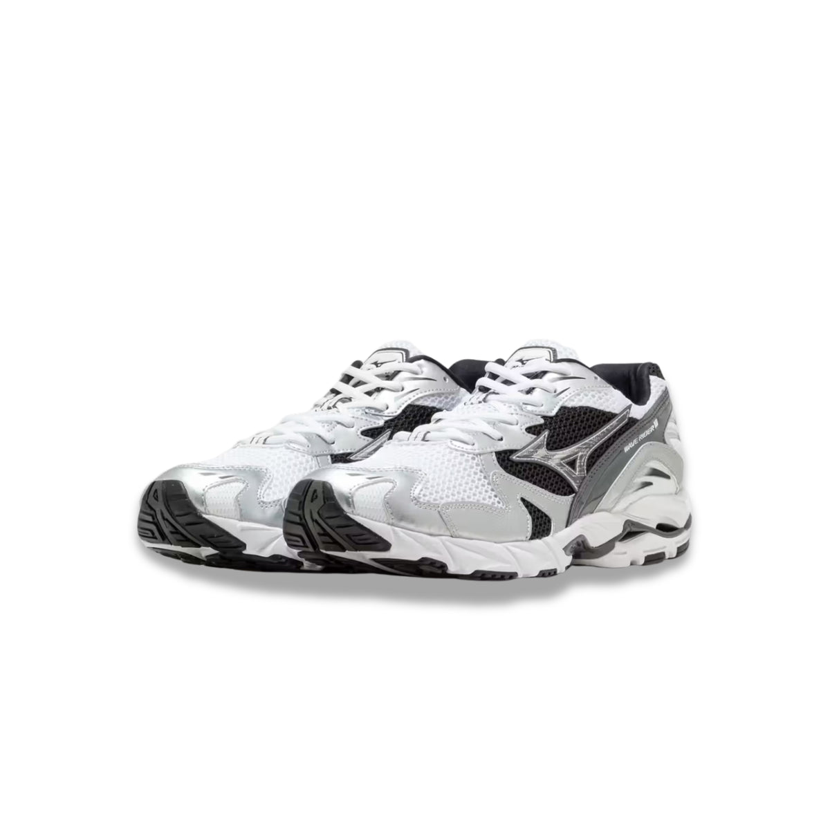 Mizuno Wave Rider 10 Silver White