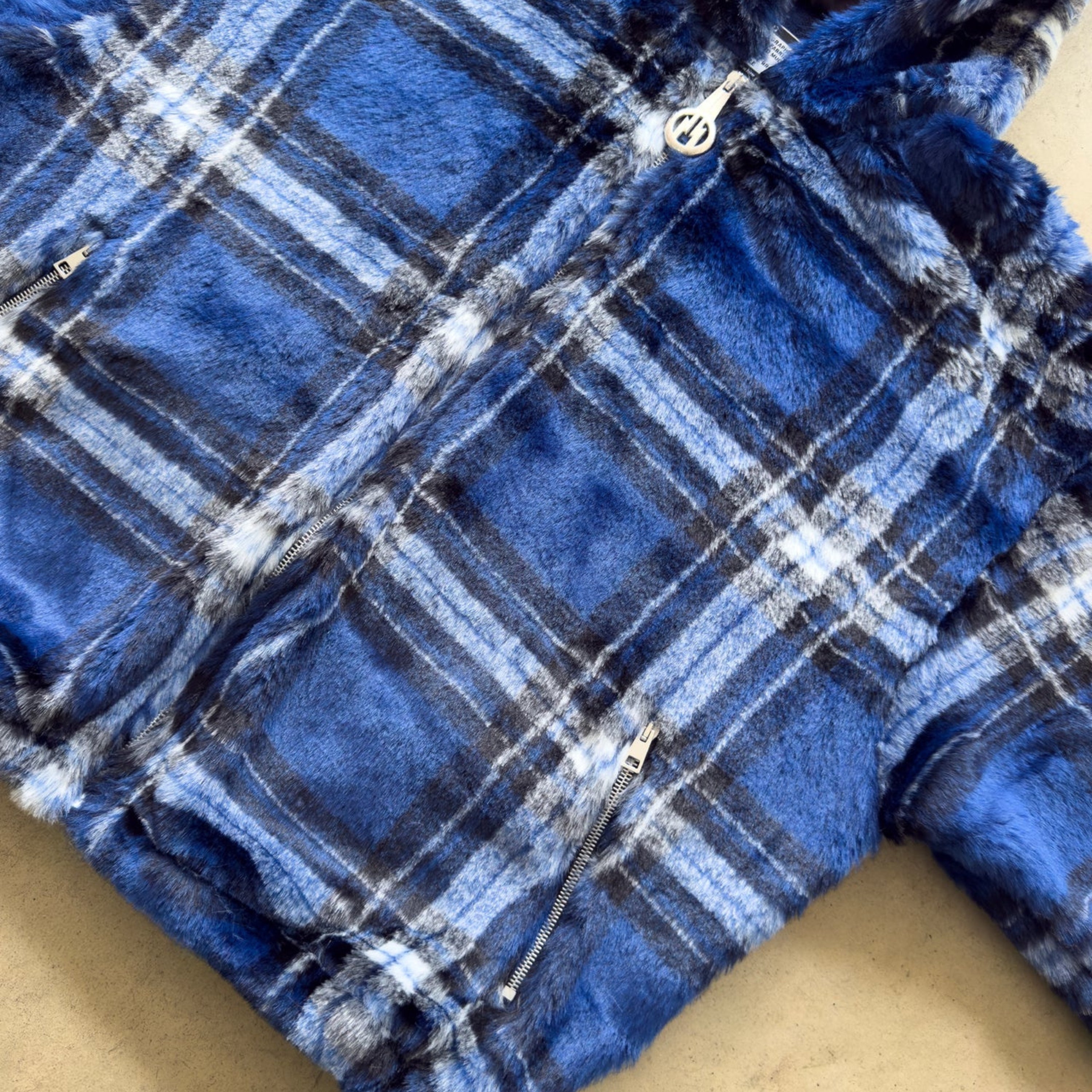 Formy Studio Nuvola Teddy Jacket Blue