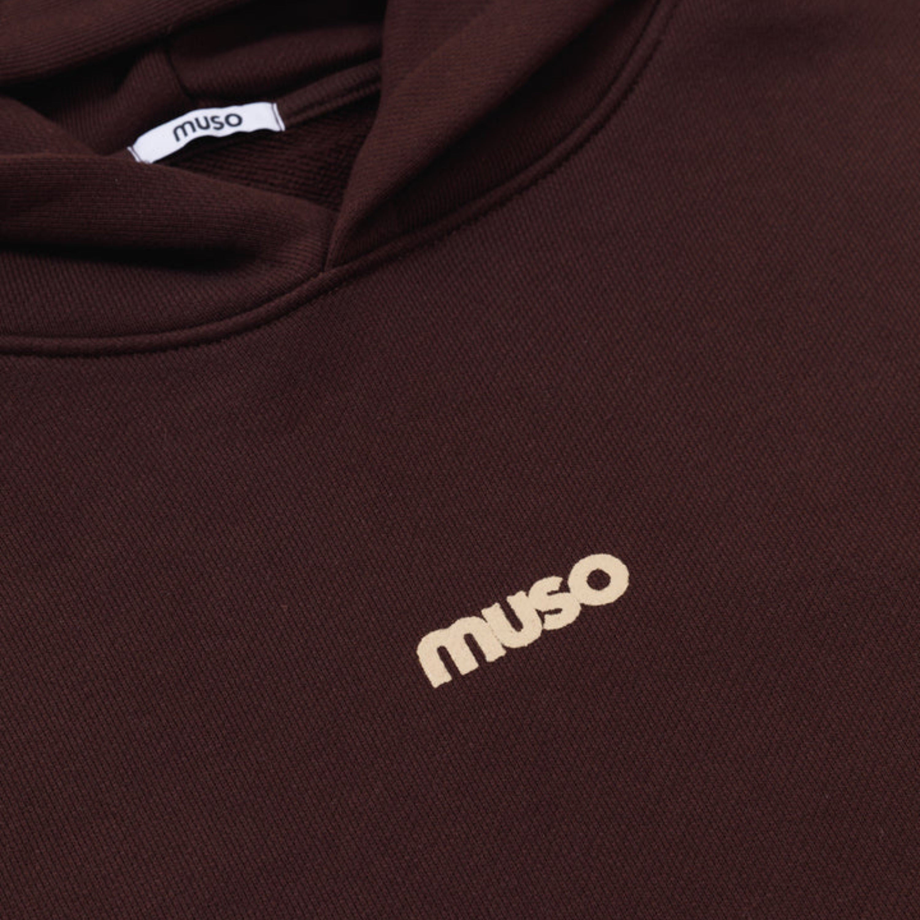 Muso Musho Stone Hoodie Brown