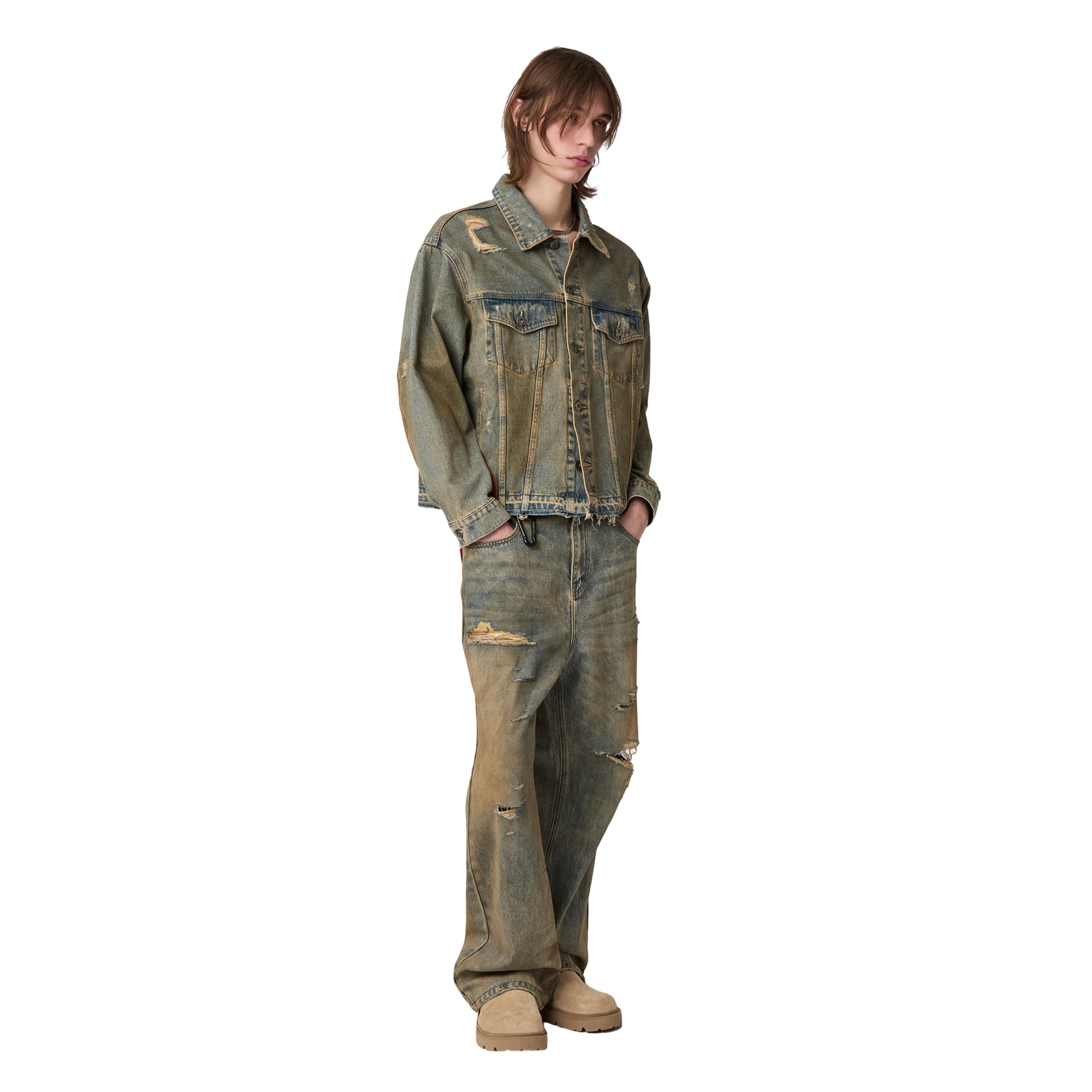 Acupuncture Original Denim Dirty Brown