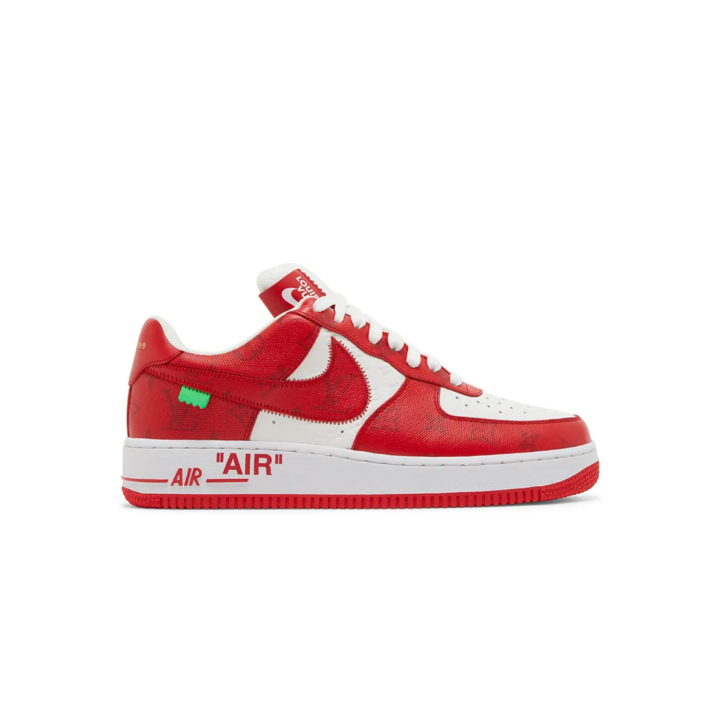 Louis Vuitton x Air Force 1 Low by Virgil Abloh White Comet Red