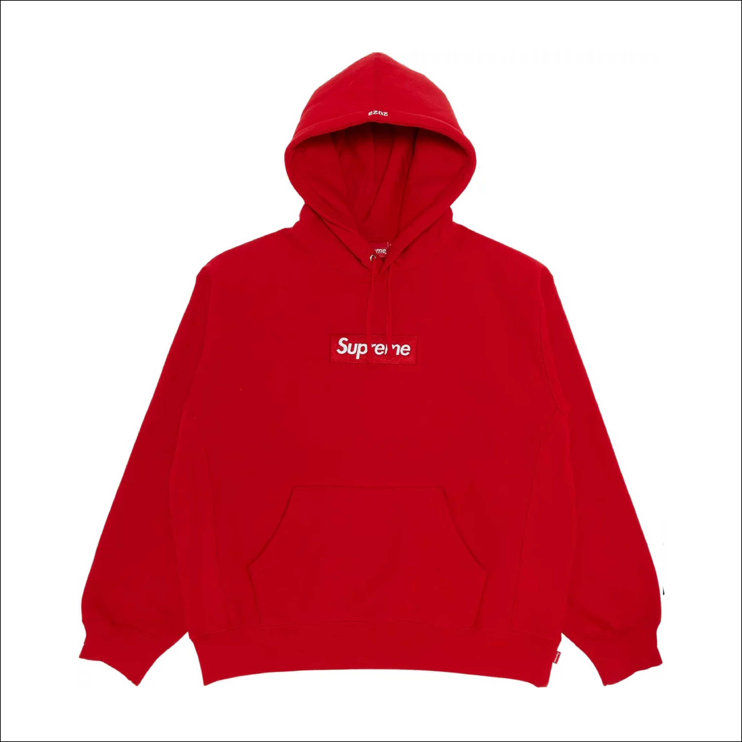 Supreme Box Logo Hooded Red FW23