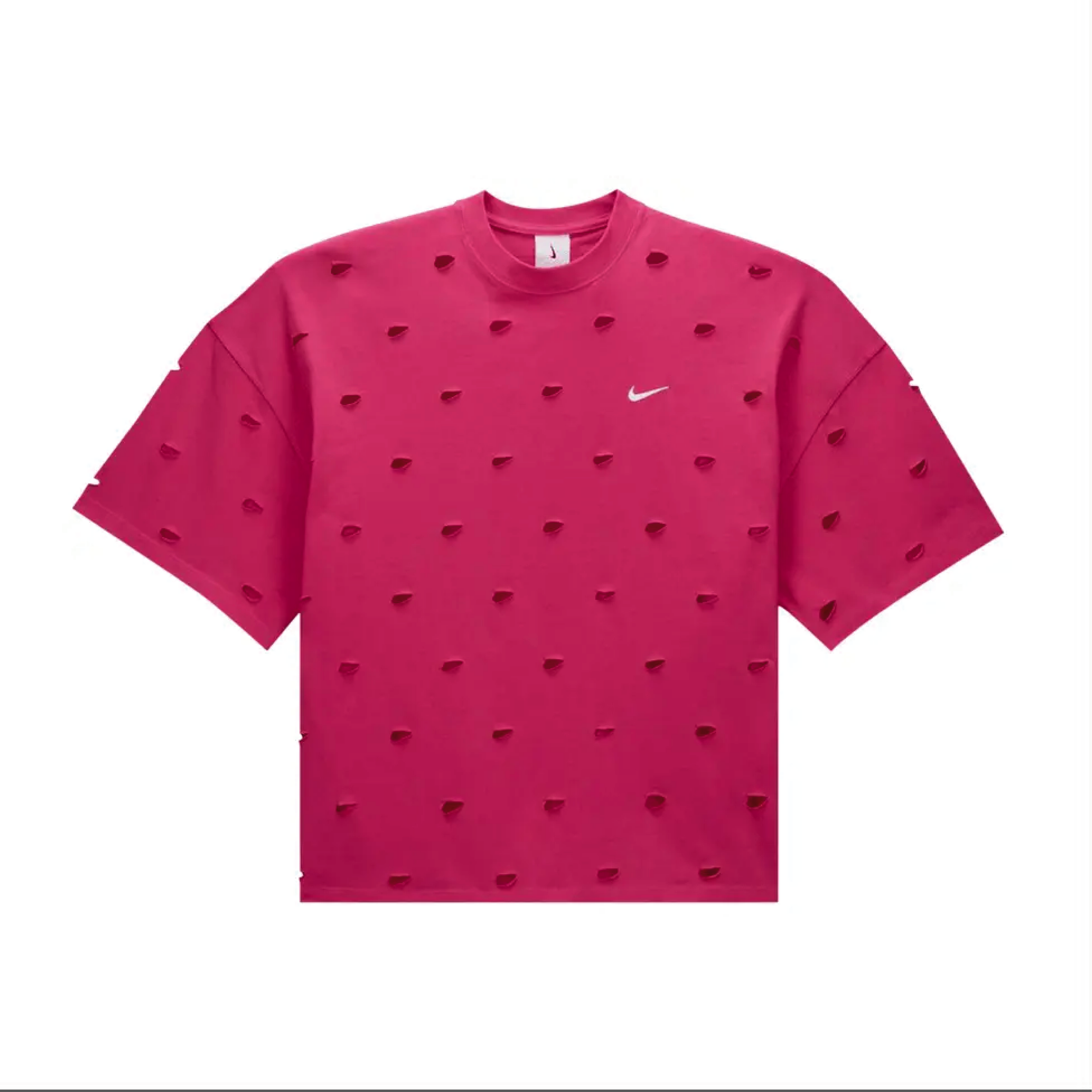 Jacquemus x Nike Le Swoosh T-shirt Cutout Dark Pink