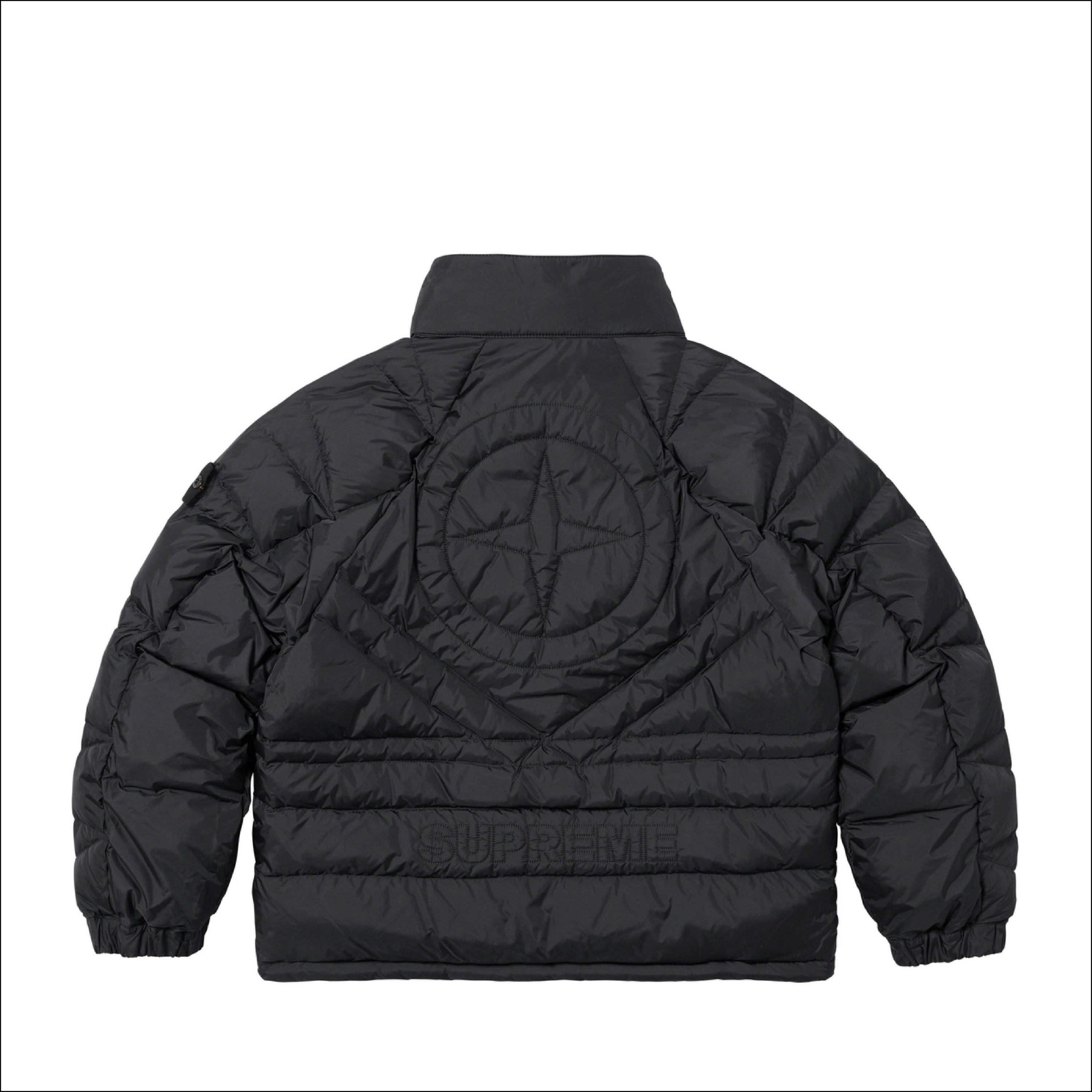 Supreme Stone Island Reversible Down Puffer Black