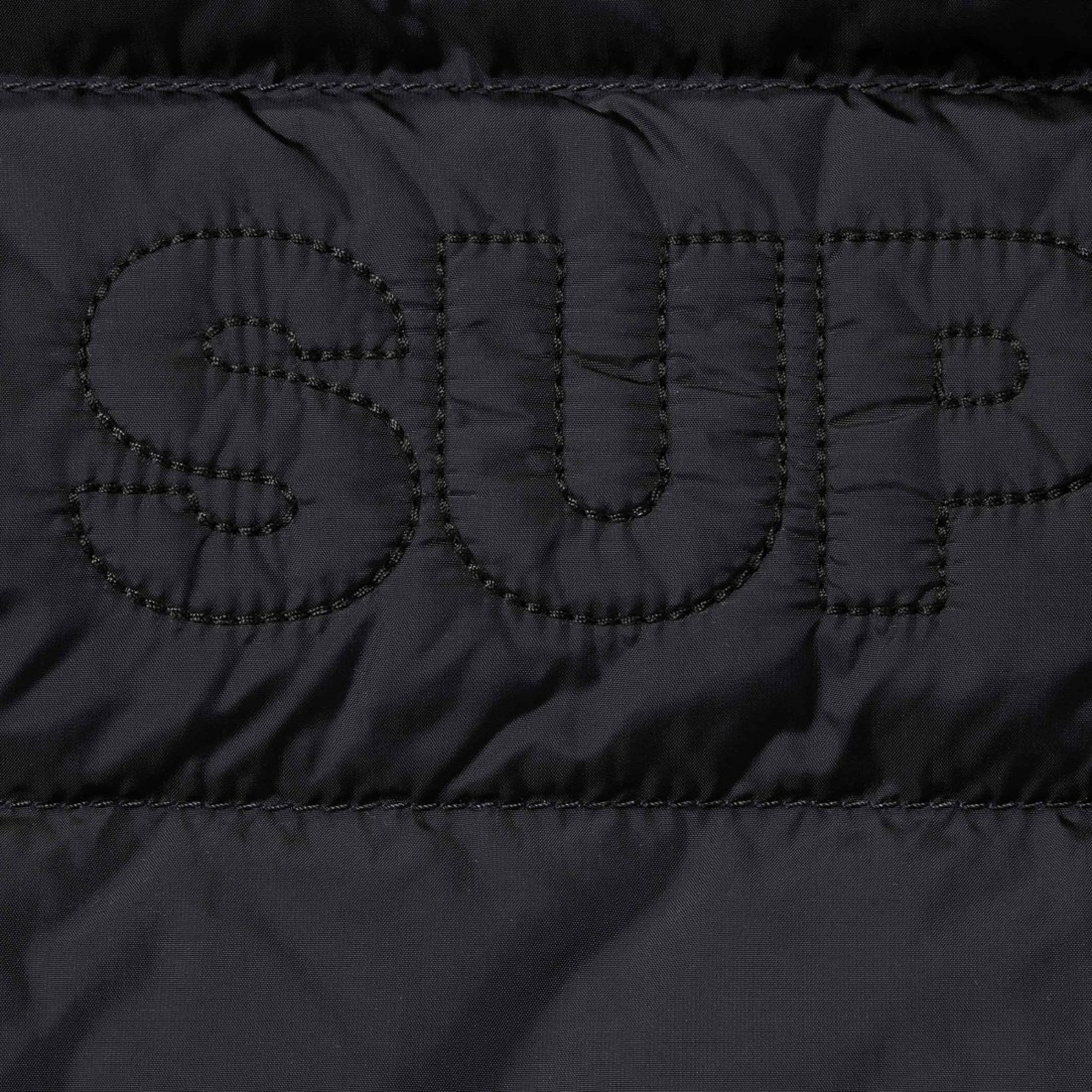 Supreme Stone Island Reversible Down Puffer Black