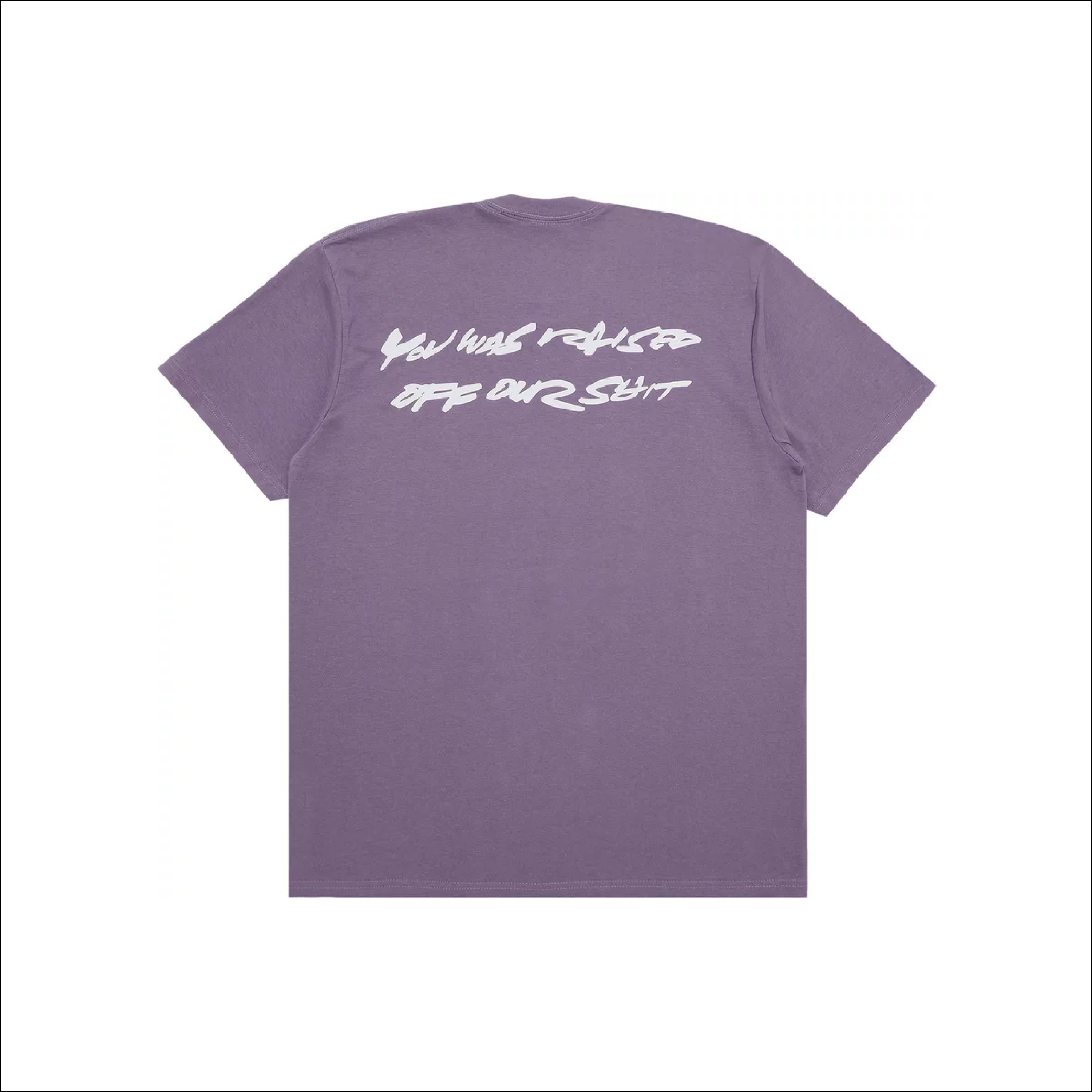 Supreme Futura Box Logo Tee Dusty Purple