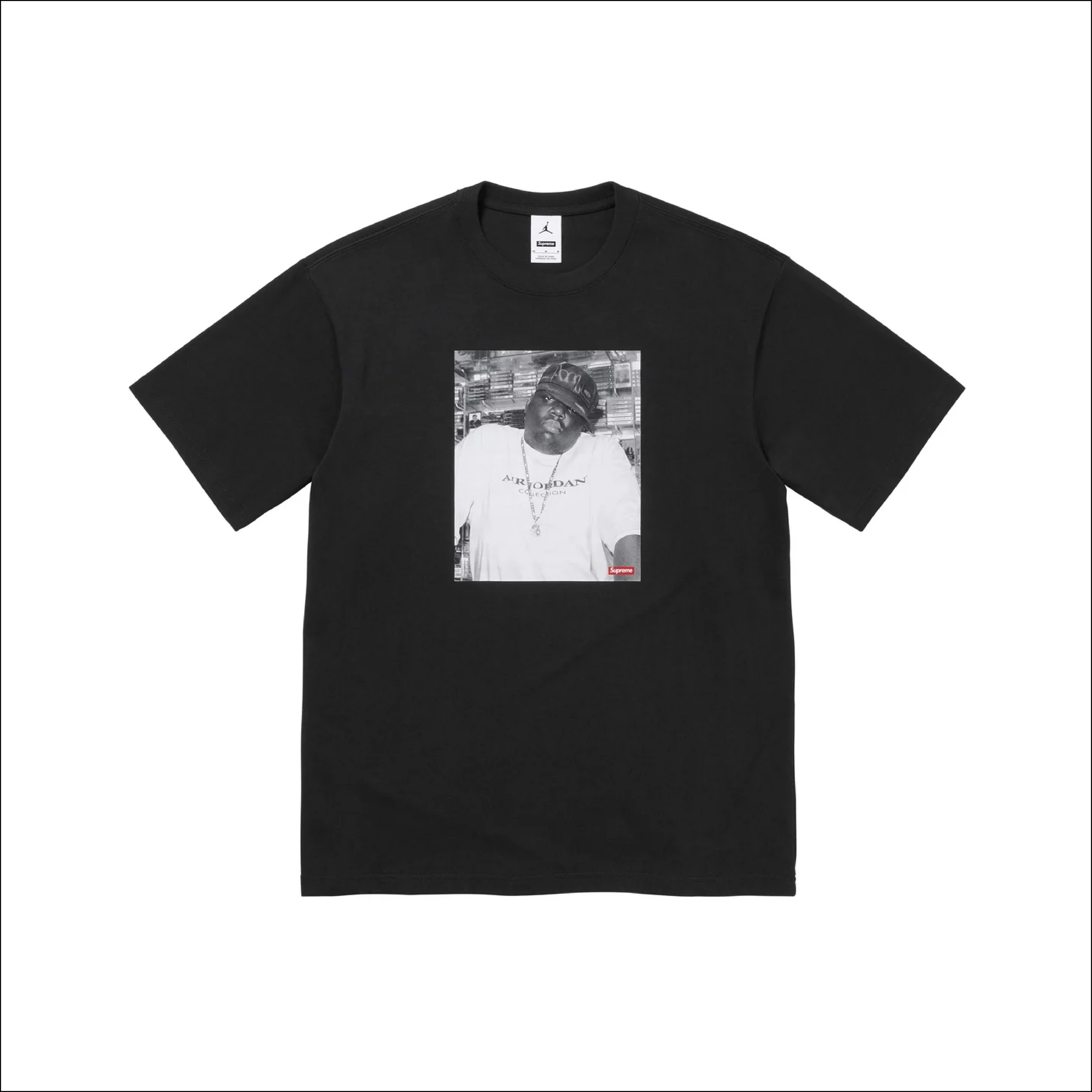 Supreme Jordan Biggie S/S Tee Black