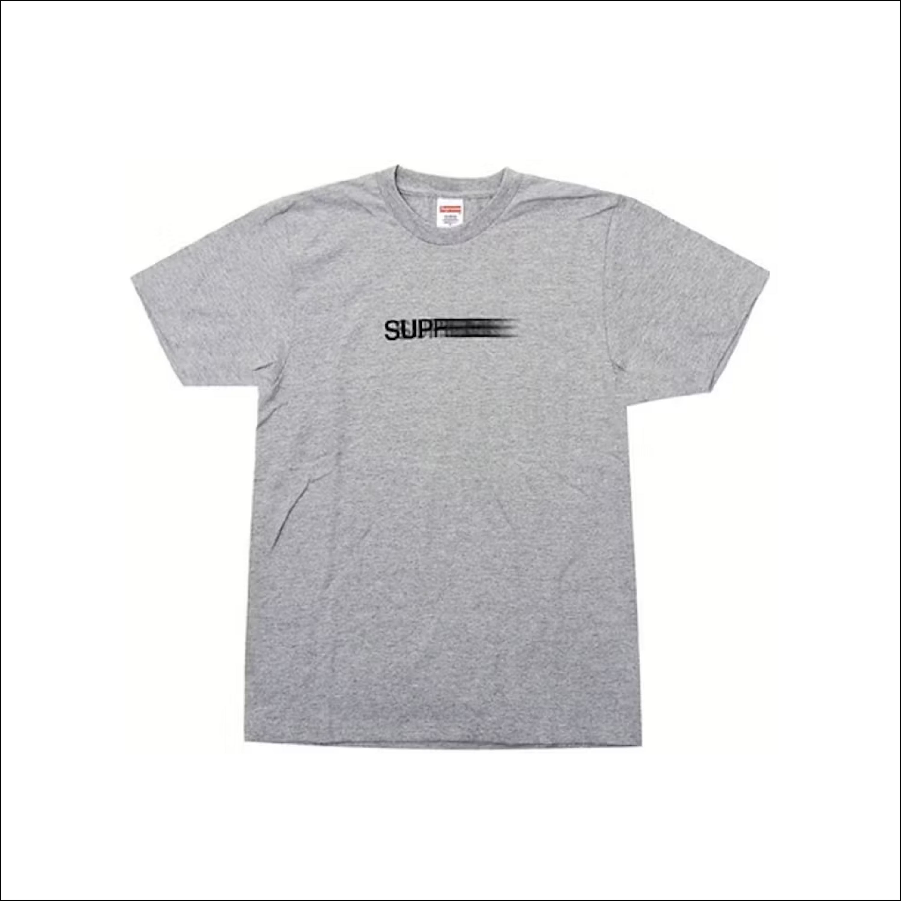 Supreme Motion Logo Tee Gray SS23