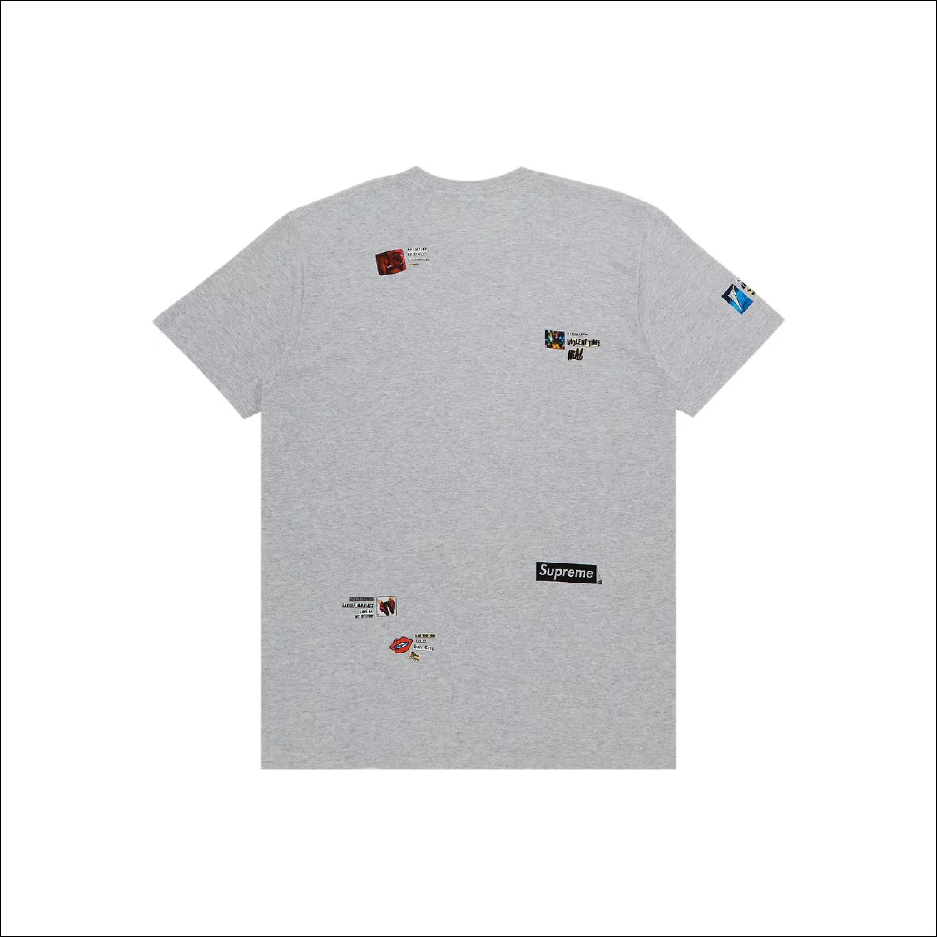 Supreme Upset Tee Grey